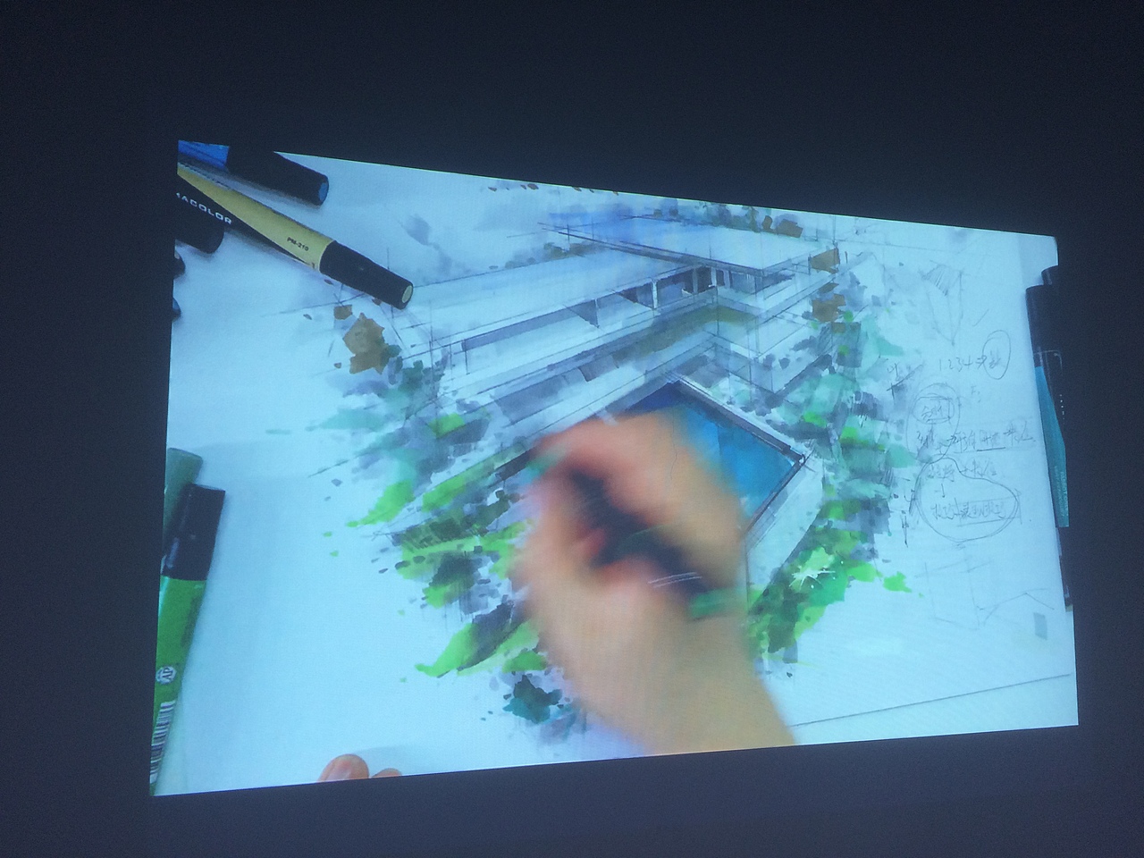 手绘表现免费网课视频授课内容