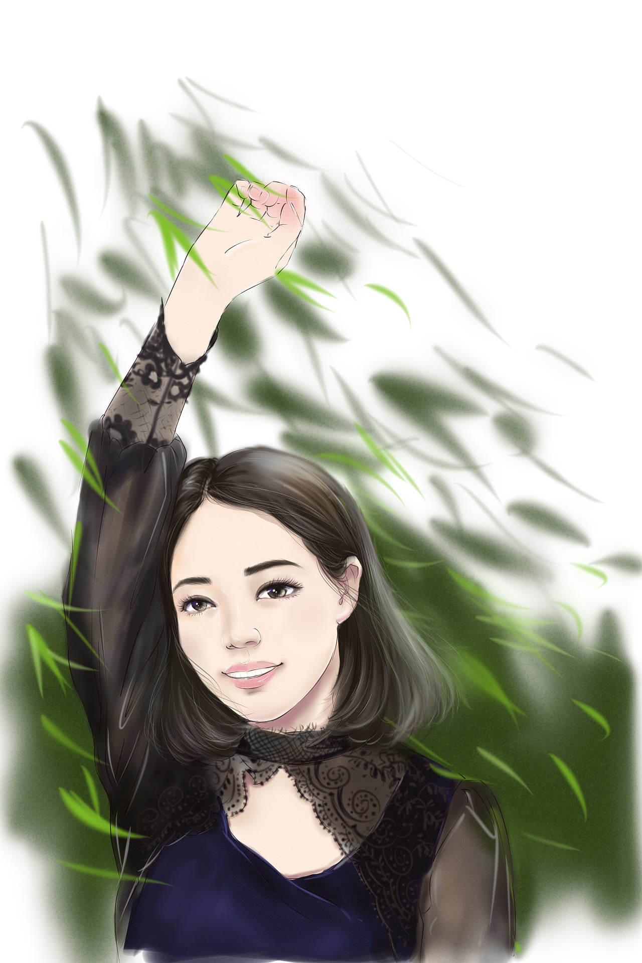 数位板人物插画