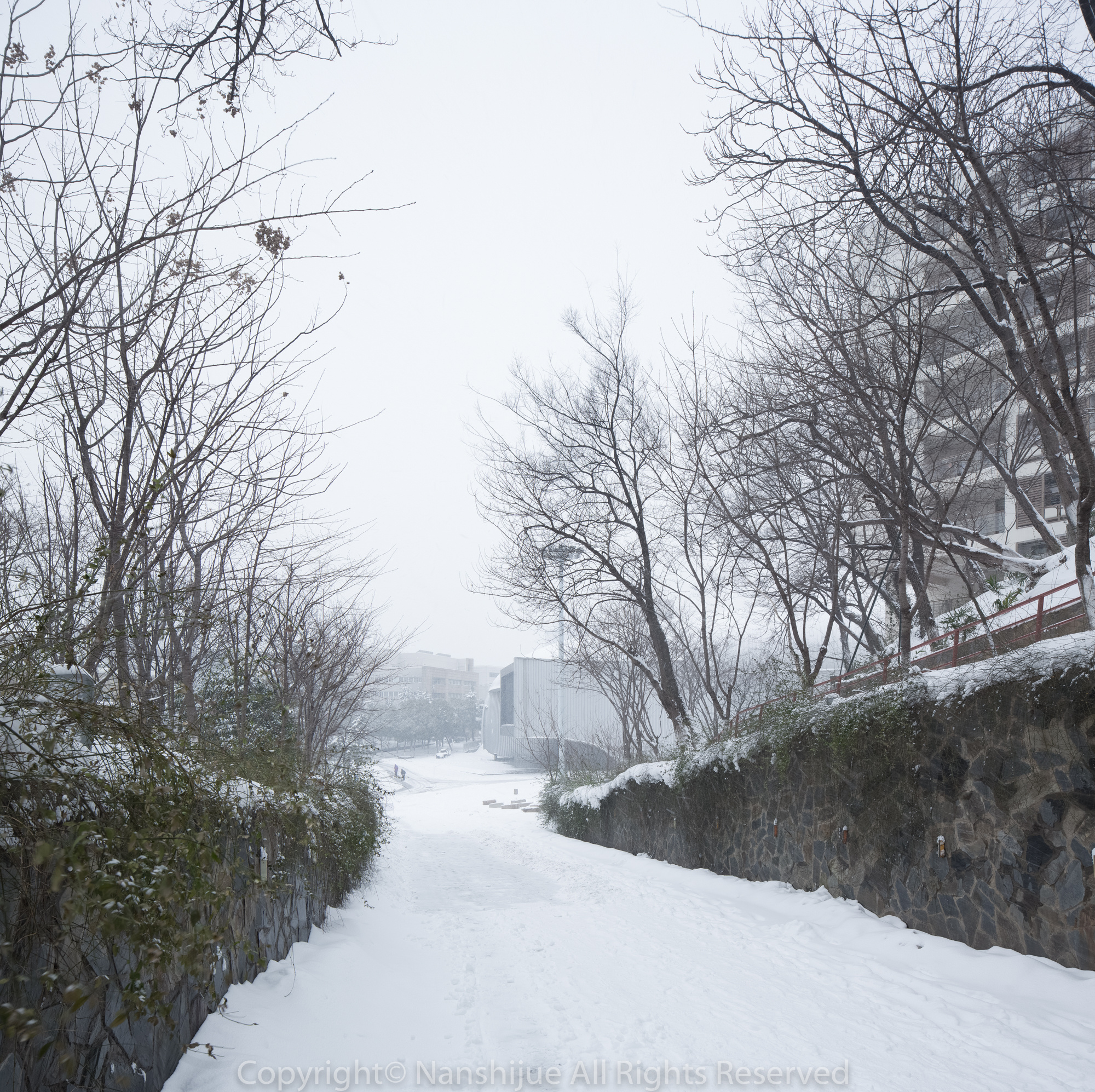 南京艺术学院冬天雪景|大学校园建筑景观摄影作品|金陵|摄影|环境/建筑|南视觉影像工作室 - 原创作品 - 站酷 (ZCOOL)