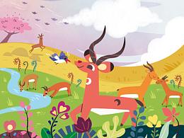 勇敢的羚羊 已出版