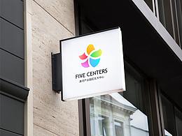 潇河五大中心LOGO