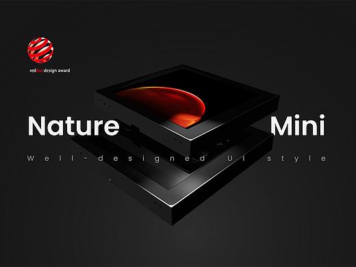 Nature Mini家庭智能面板 UI设计