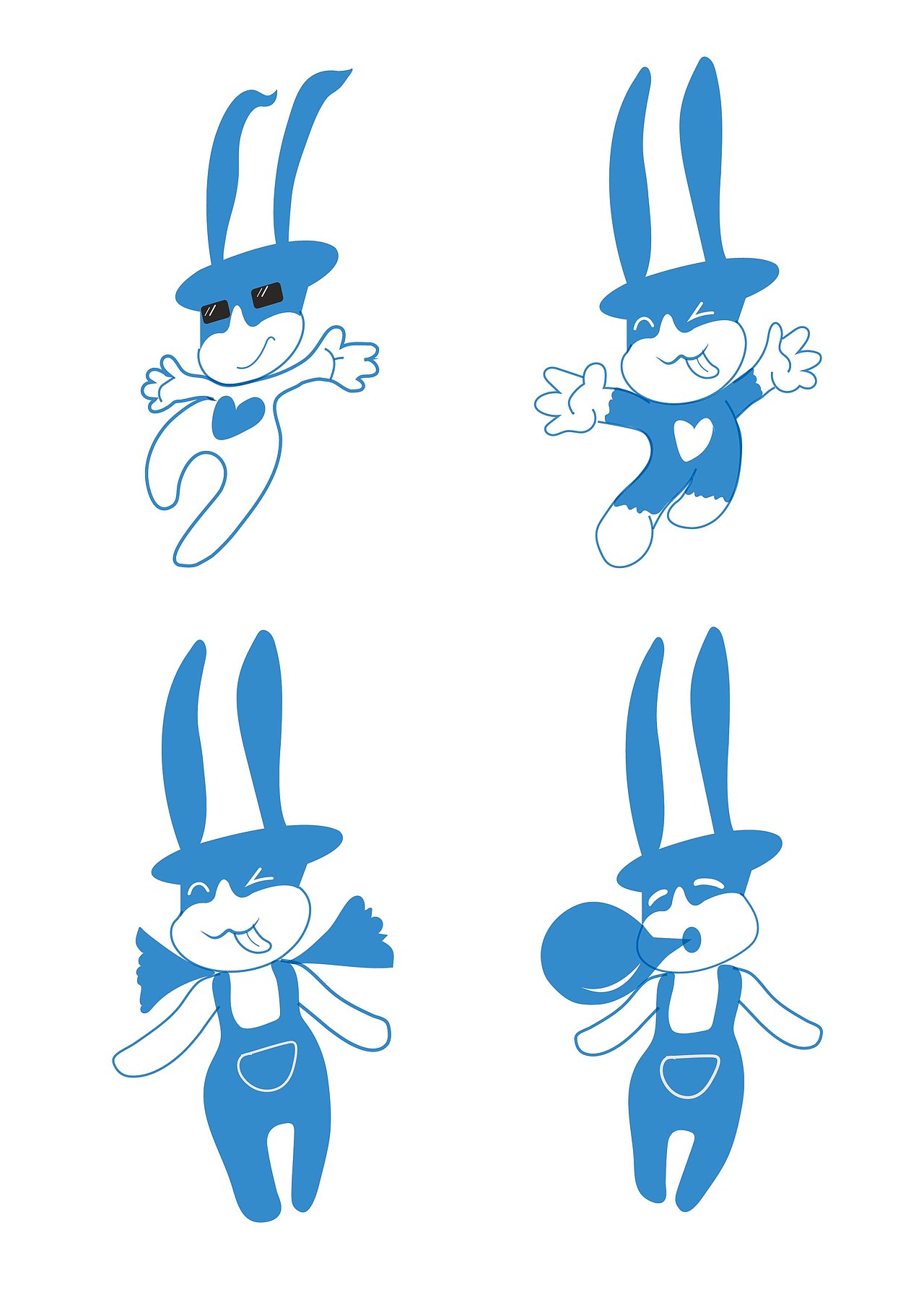 兔先生（图ZMjU3NzgxMTQ0） - Logo - 站酷设计师洋洋丫头原创素材 - 站酷ZCOOL