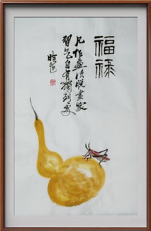 扬州书画名人张旭东（晗旭）作品欣赏