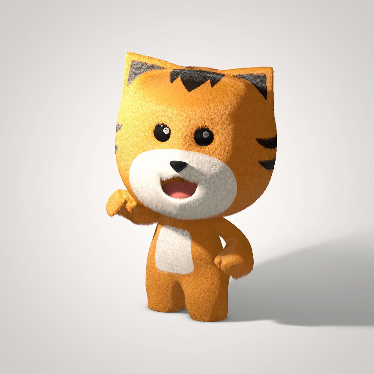 金立吉祥物建模