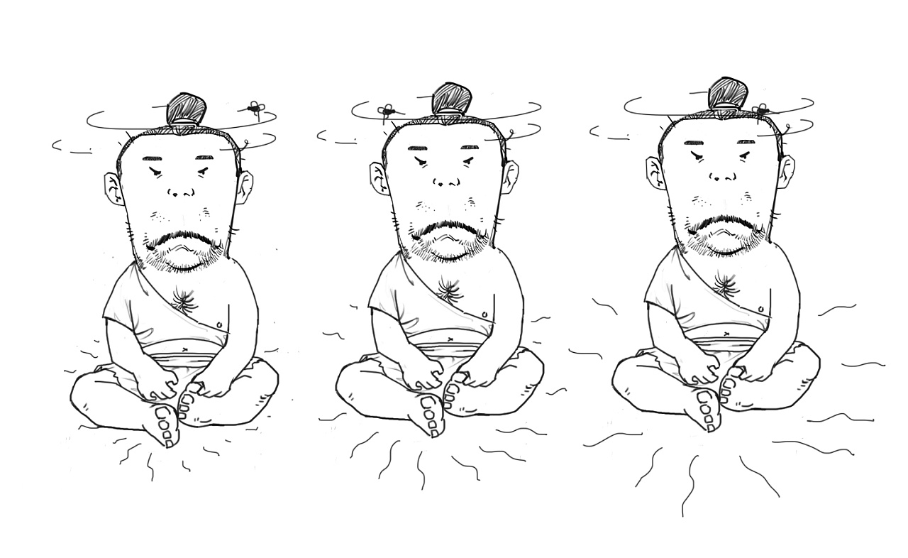 《混子曰》(动画版 )人物,场景,物品手绘图.