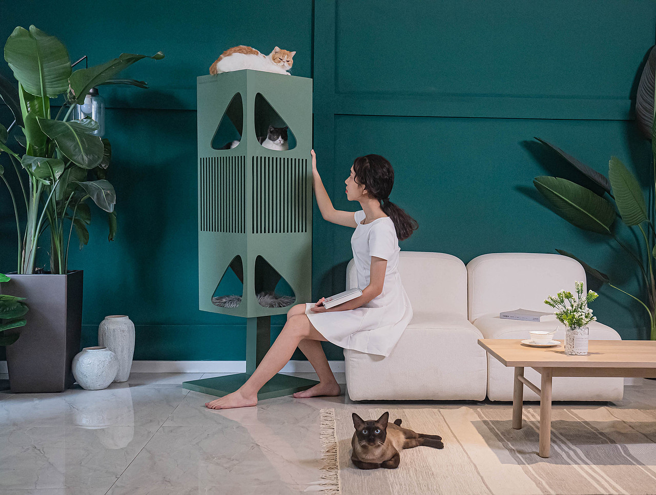 出于名家,自然不凡——你从来没有见过的猫爬架设计