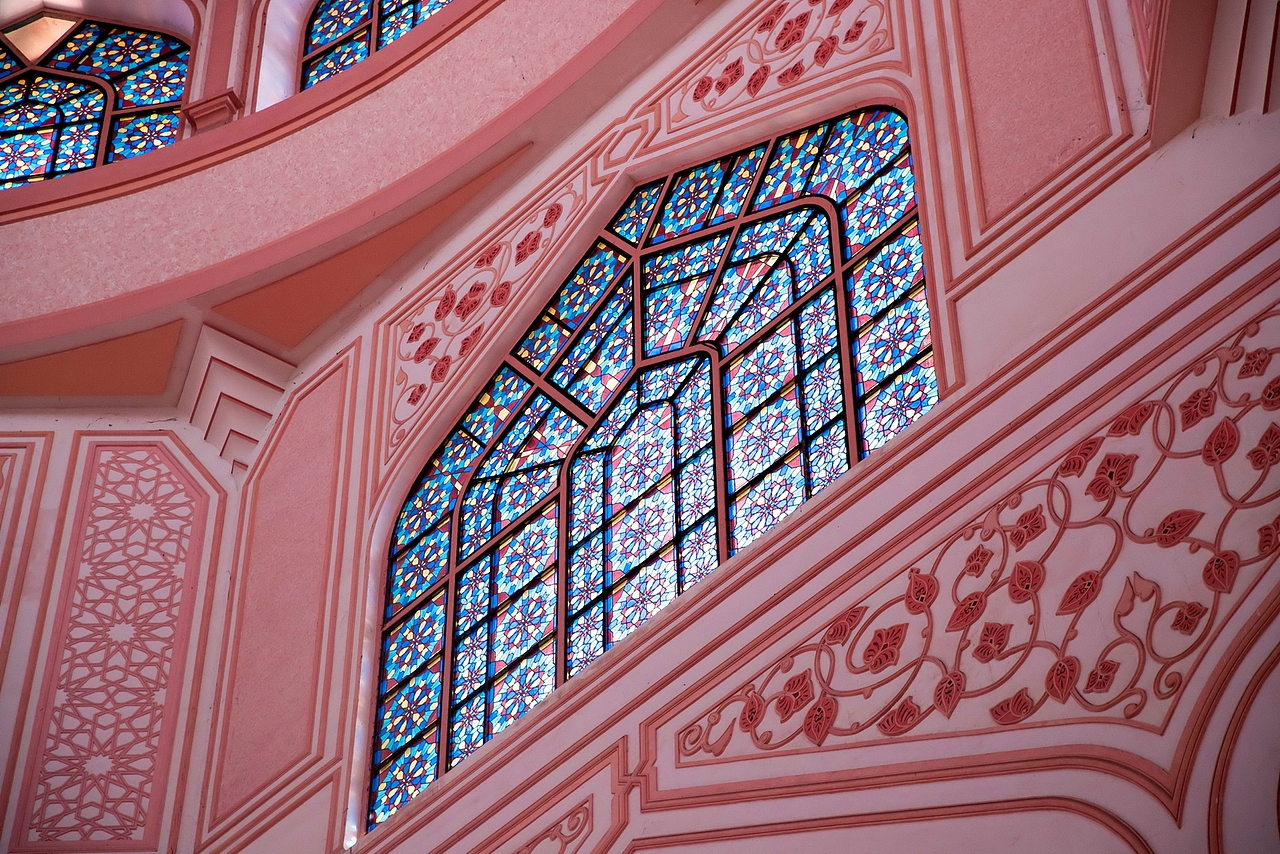 建筑摄影丨马来西亚 & 粉红清真寺（图ZMTYzMTg1NTg4） - 环境/建筑摄影 - 站酷设计师简术建筑空间摄影原创素材 - 站酷ZCOOL