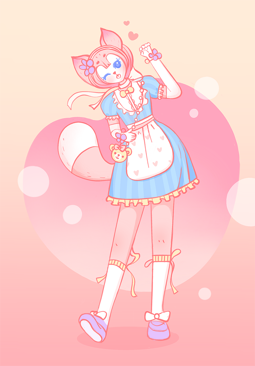 玲娜贝尔拟人化创作