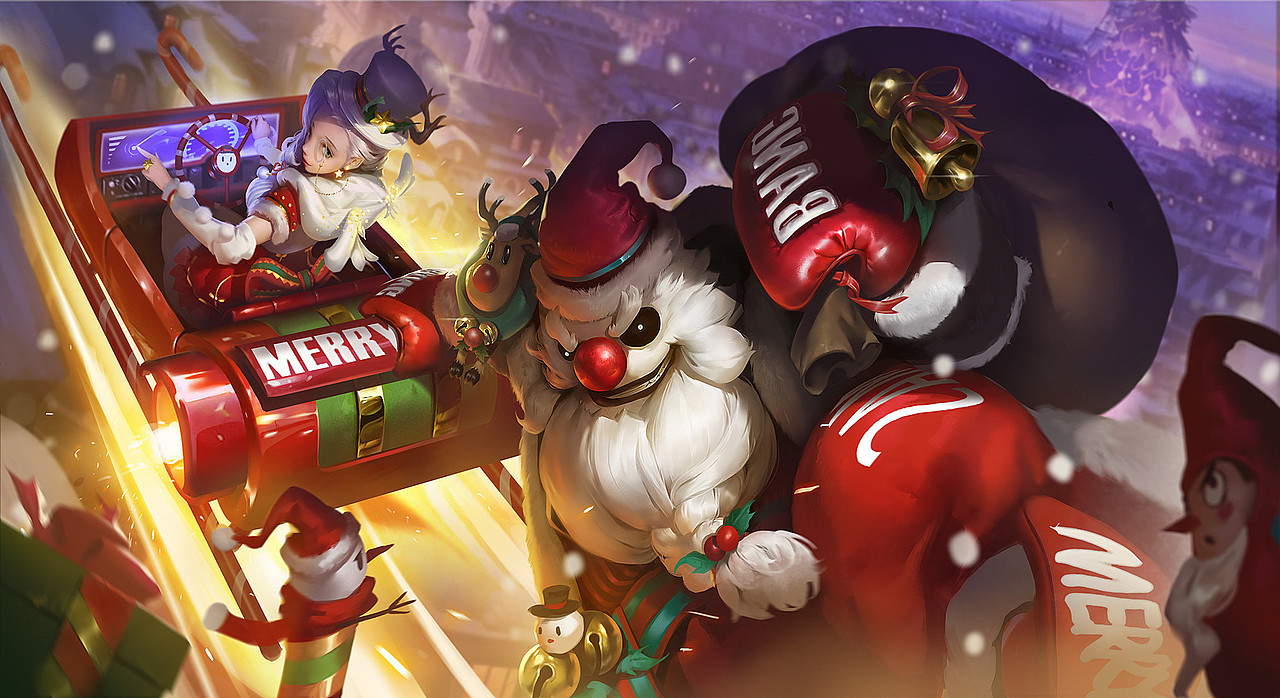 无尽战区圣诞皮肤