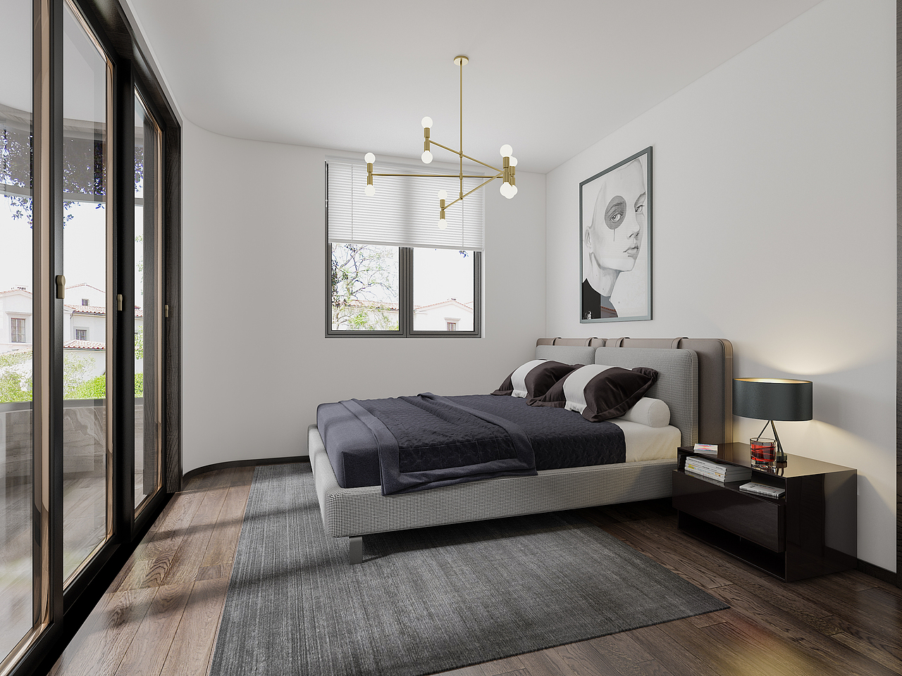 现代简约风格效果图