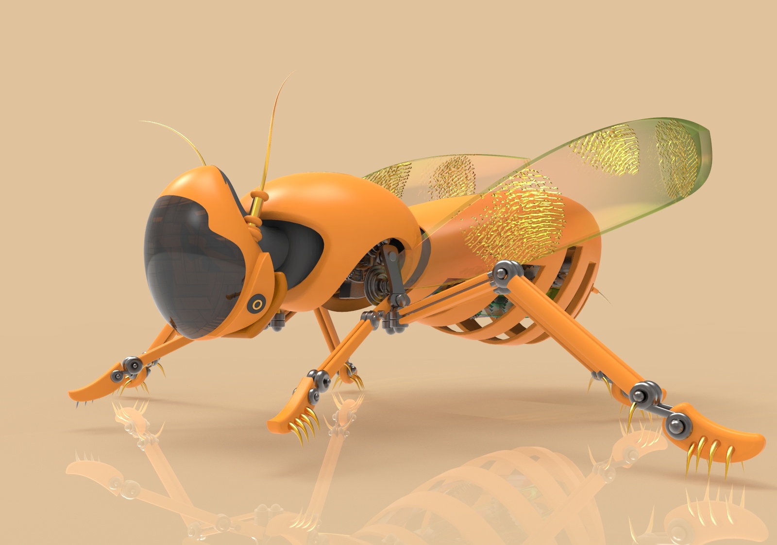 小呀小蜜蜂啊|三维|机械/交通|夏夏的老母亲 - 临摹作品 - 站酷