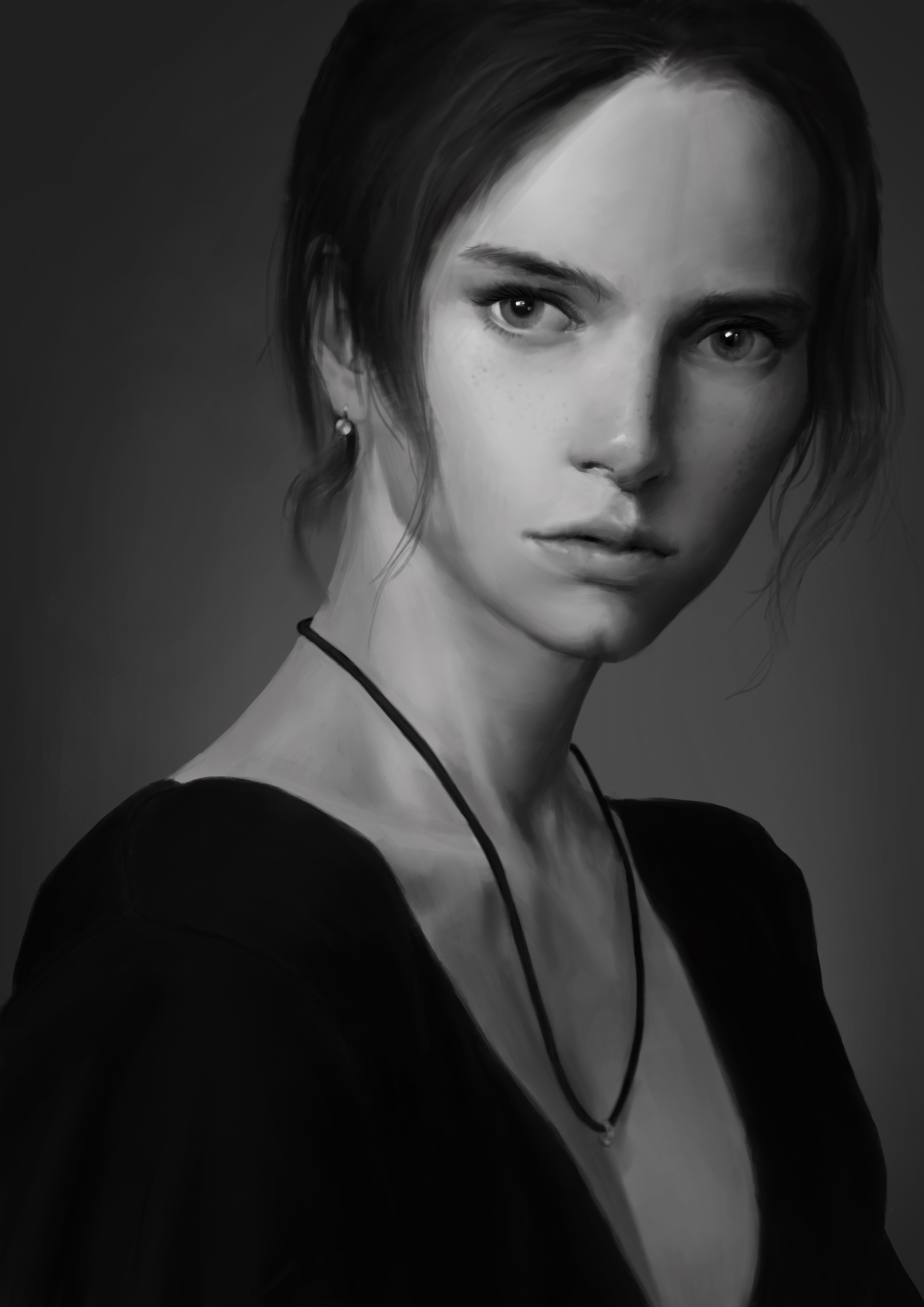 黑白照|插画|插画习作|lucifinilstucky - 原创作品 - 站酷 (zcool)