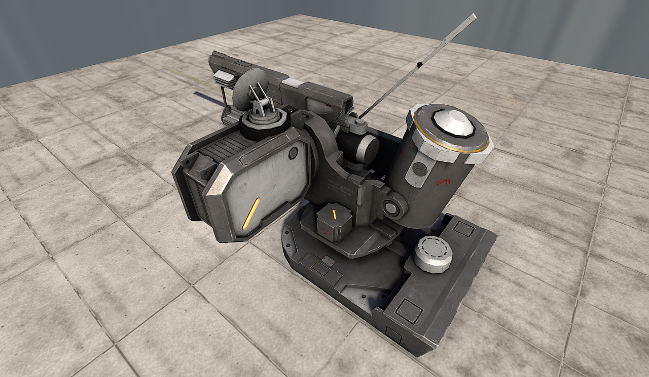 次世代游戏作品激光炮