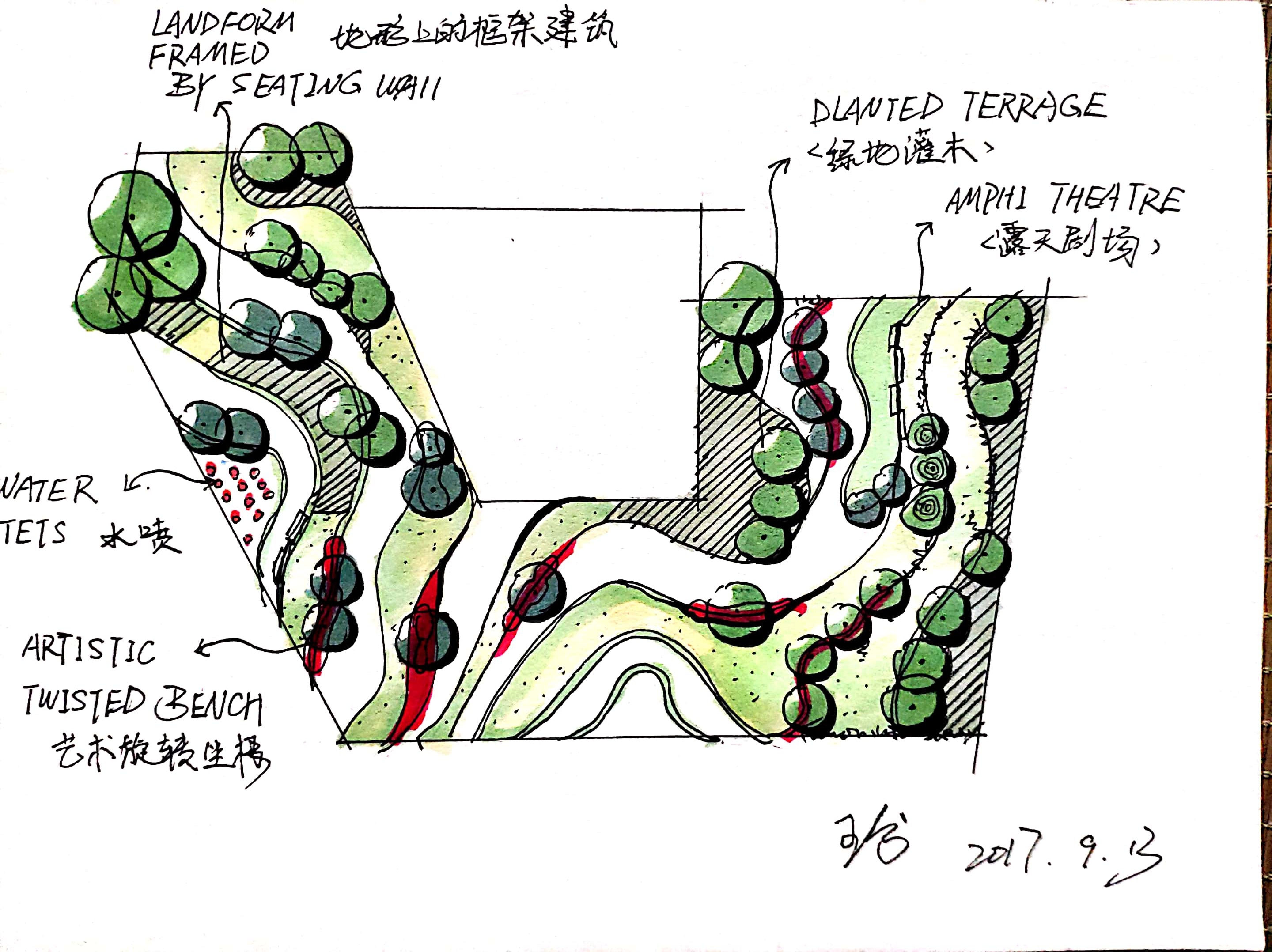 道路绿化效果图设计中植物的设计手法 - 知乎