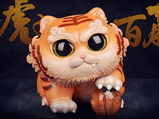 仙猫狸将-萌虎大金