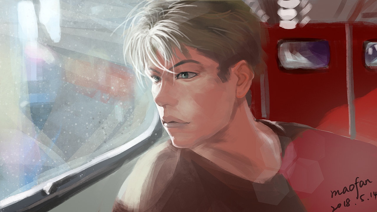 电影画面截图临摹