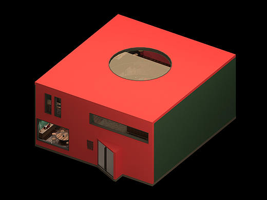 公司改造遐想（瞎想）圆形天窗版（个人主页-ZNDkxODM0NTY=） - 建筑/空间 - 站酷设计师西郊浩天儿原创素材 - 站酷ZCOOL