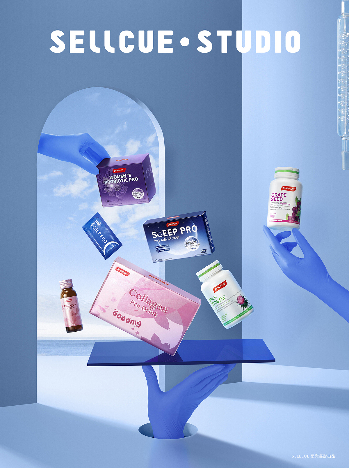 产品摄影-汤臣倍健 X 是觉摄影