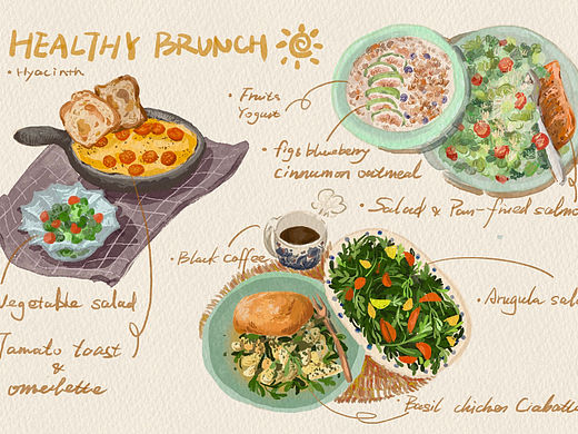 阳光早午餐，今天你选哪一份