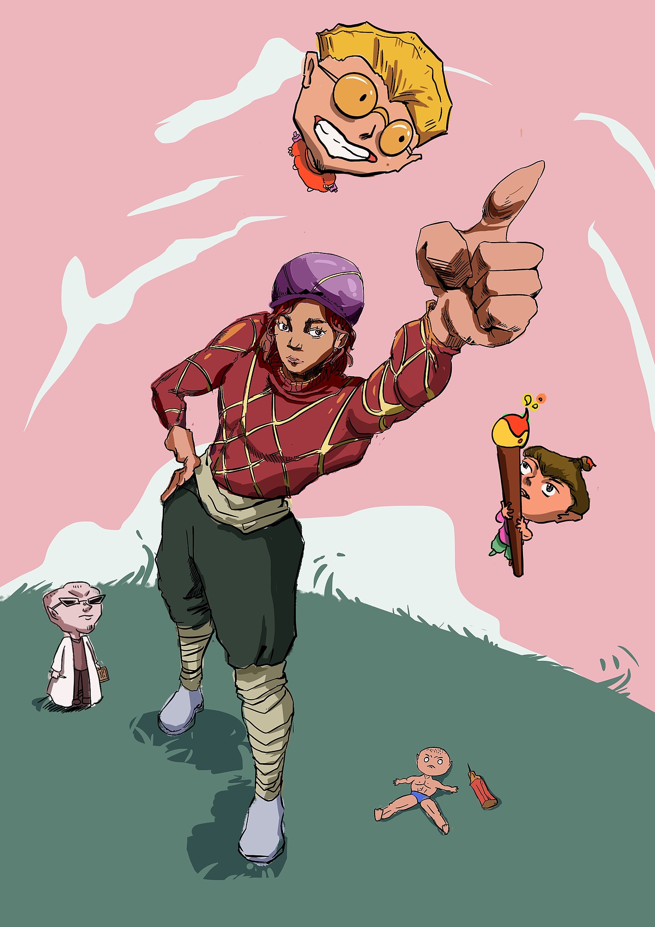 去吧,我的小孩哥们