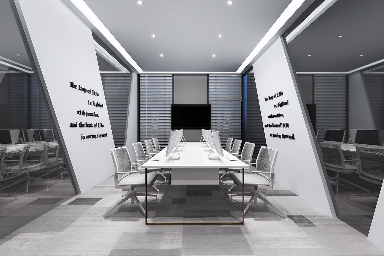 宝安办公室装修 宝安办公室设计装修 写字楼装饰公司（图ZMjU4NjQwNzY4） - 家装设计 - 站酷设计师宝安装修设计公司原创素材 - 站酷ZCOOL