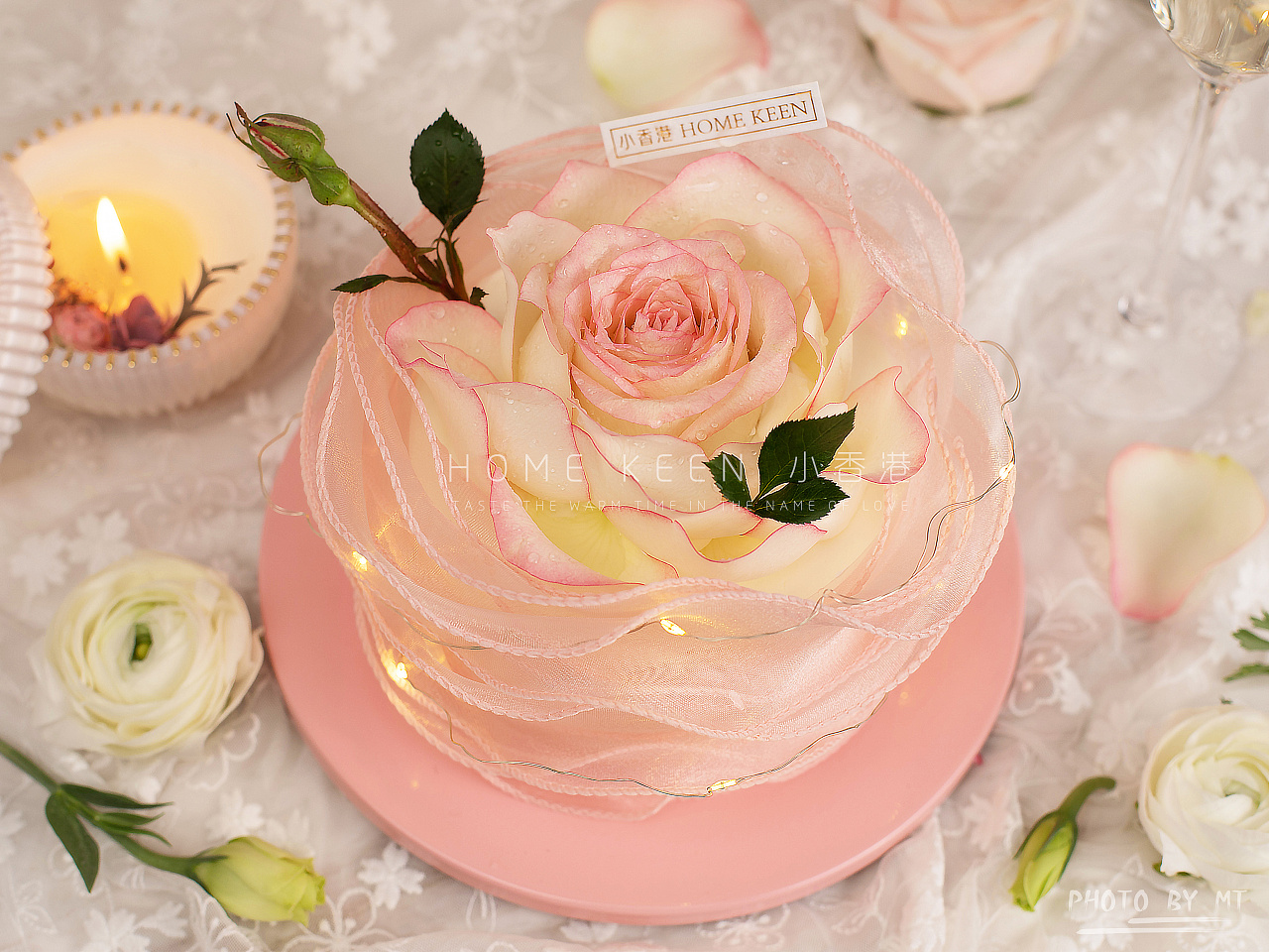 拍摄-情人节蛋糕