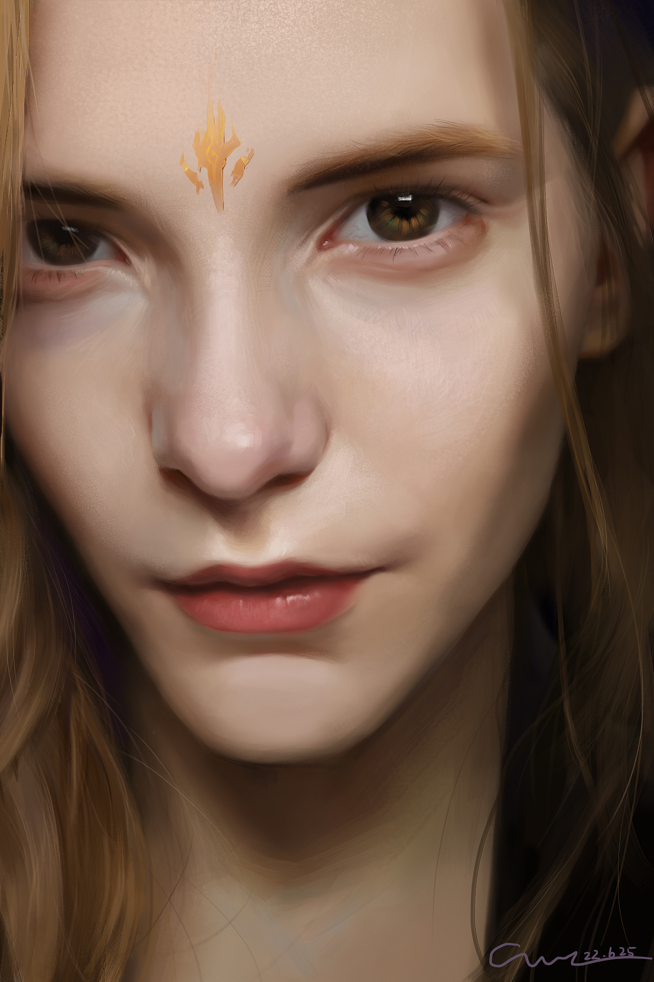 厚涂头像步骤教程（图ZMzA2MzY2MTk2） - 绘画 - 站酷设计师风向_cwl原创素材 - 站酷ZCOOL