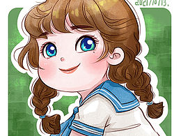 一些给朋友画的头像