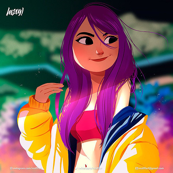 原画动漫场景,人物设计,光影处理,风格制作