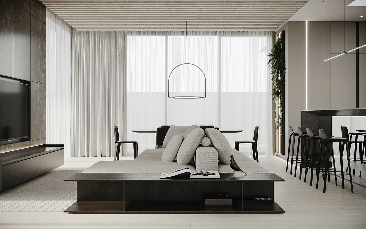 大平米公寓设计 超有感觉