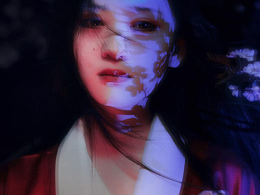 【夜樱】