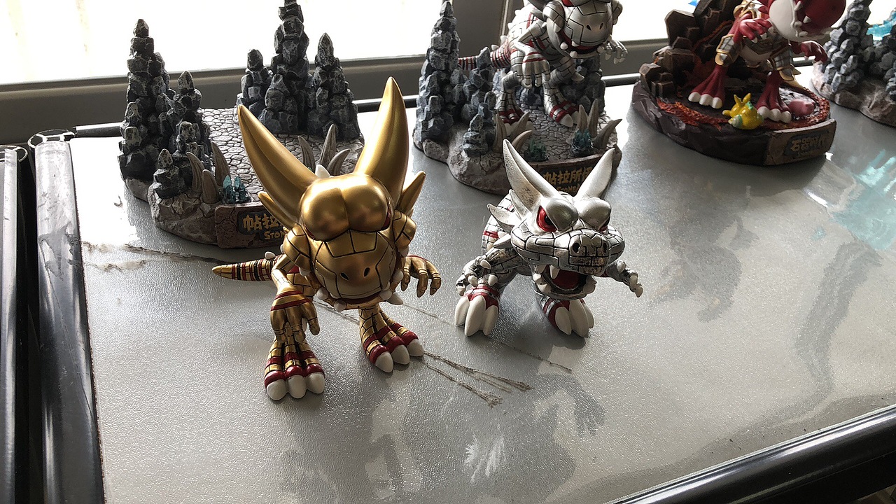 超高还原度石器时代模型手办老玩家不容错过拍摄非盲盒