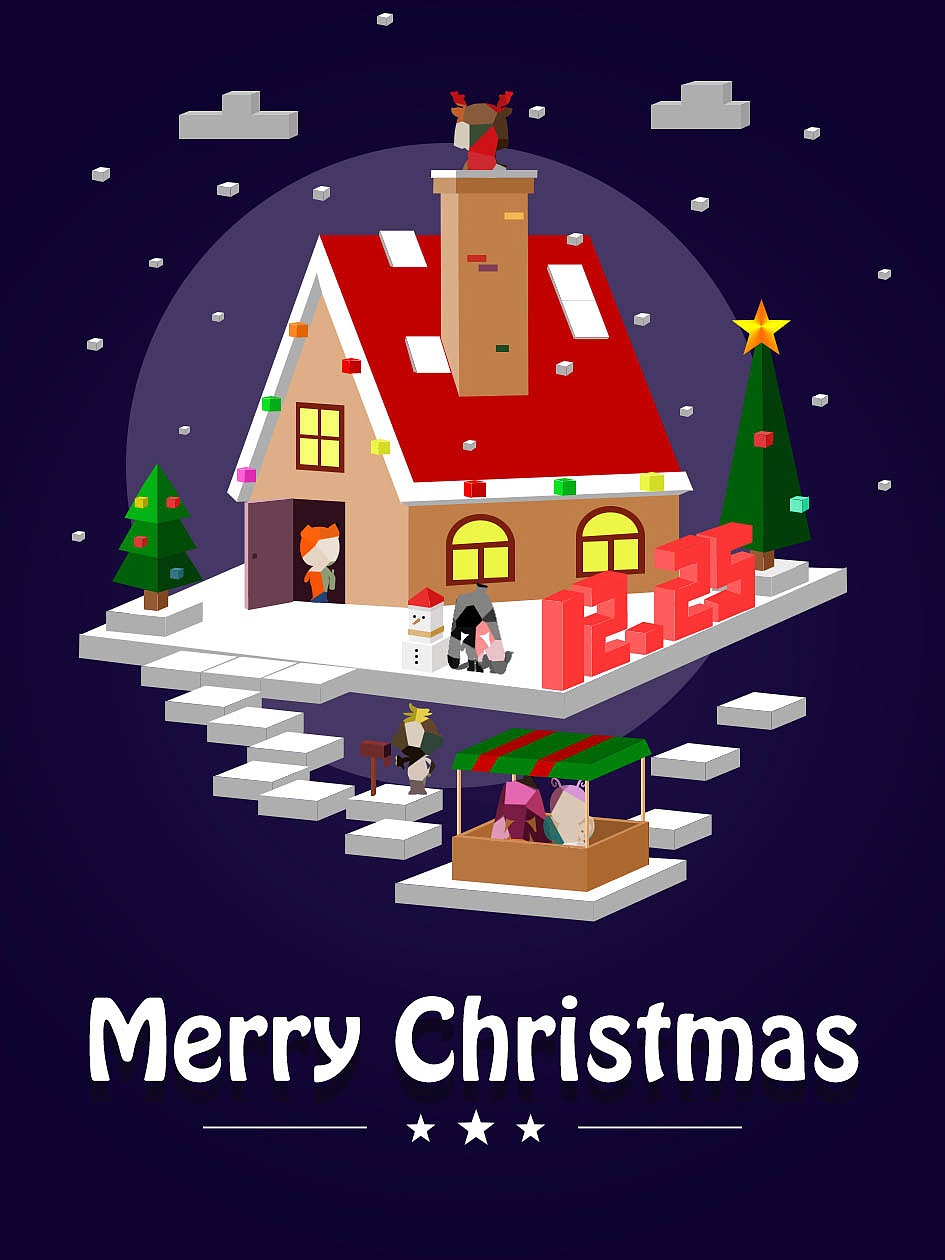 圣诞节海报（图ZMTM5MTkxODUy） - 海报 - 站酷设计师有几个西红柿原创素材 - 站酷ZCOOL