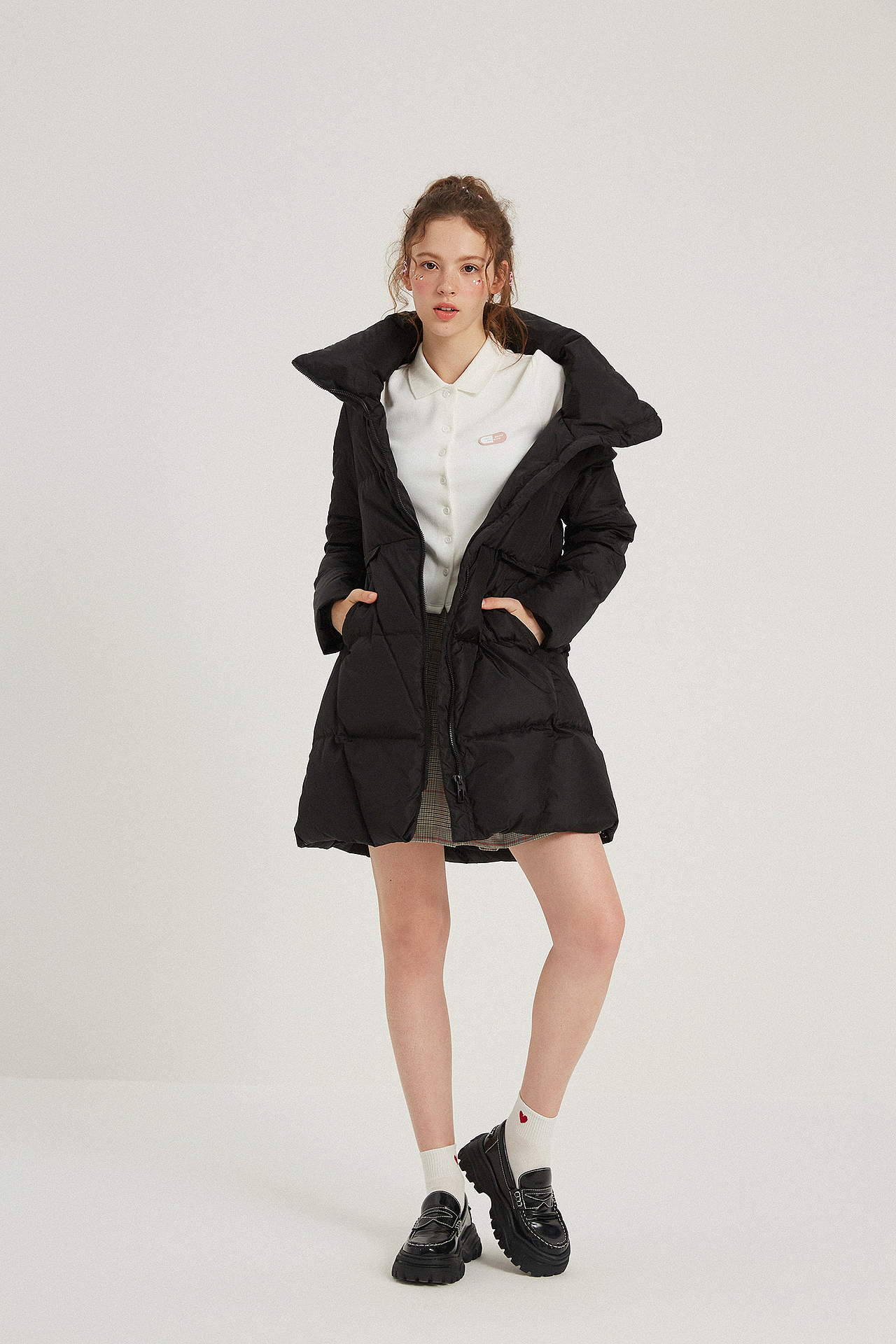 少女糖果系羽绒服品牌LOOK