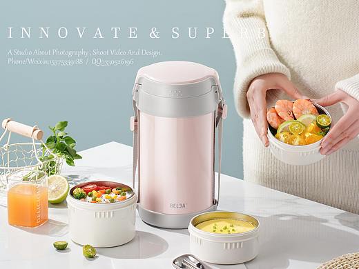 暖暖的~保温桶/商摄/