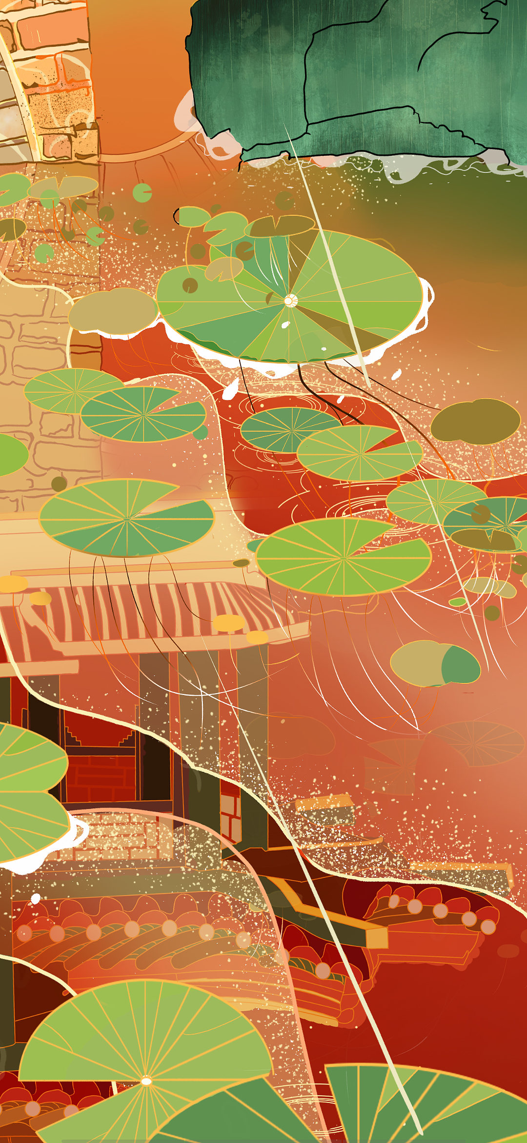 中国风插画（图ZMjA3MDYyNDE2） - 商业插画 - 站酷设计师亚妮儿Ma原创素材 - 站酷ZCOOL