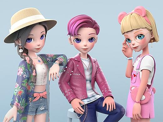 3D角色设定全析百图斩