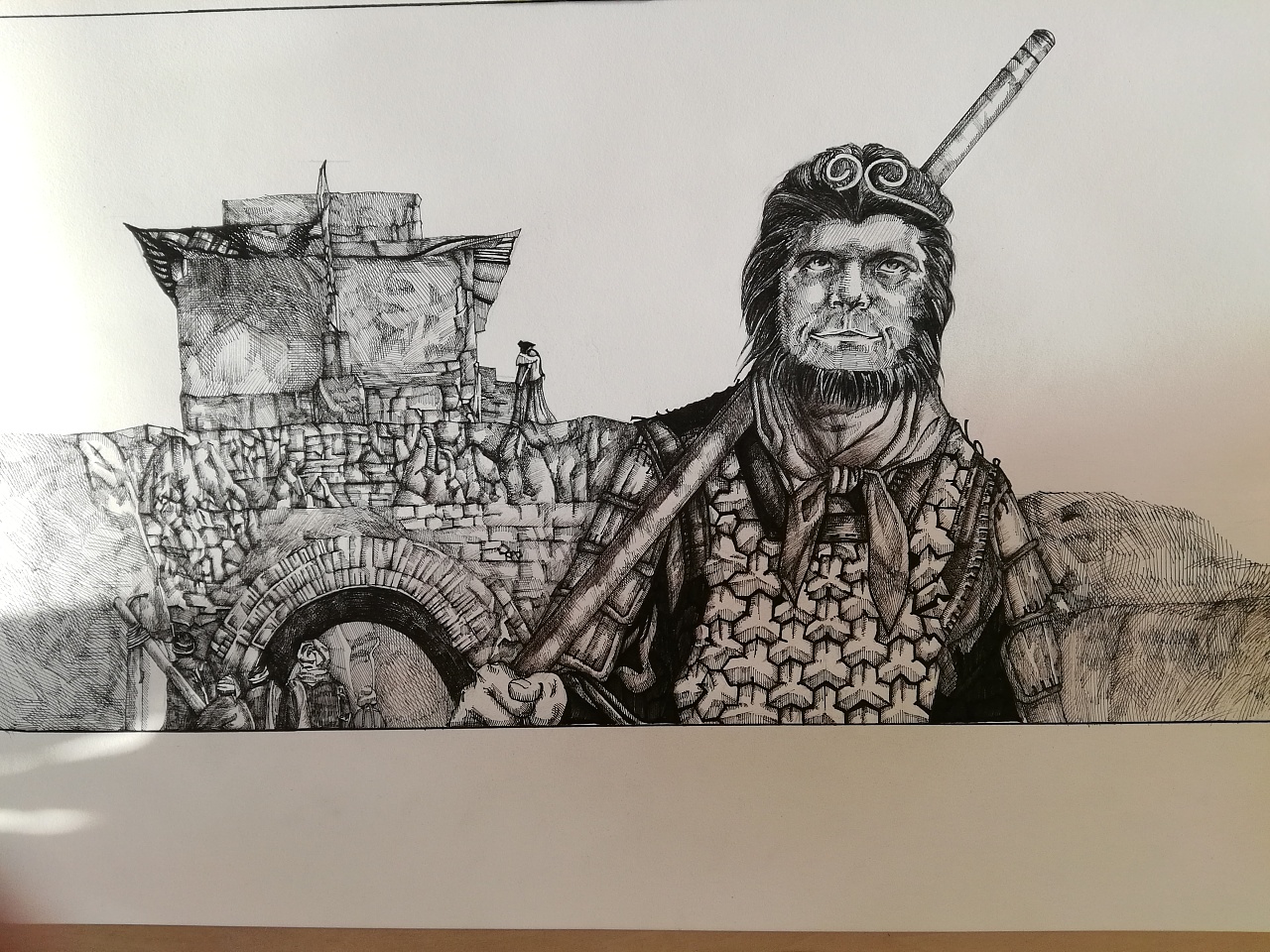 那个人,好像一条狗啊