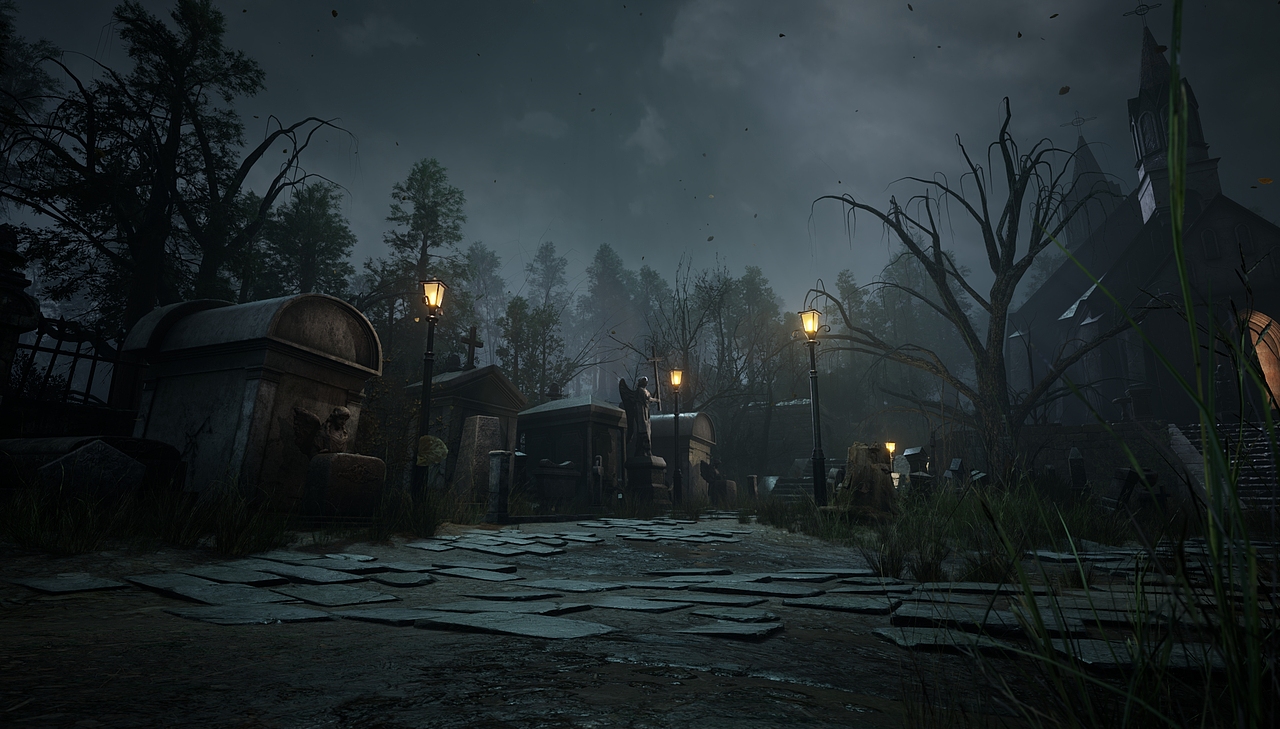 墓地|三维|场景|z28304902_原创作品-站酷zcool