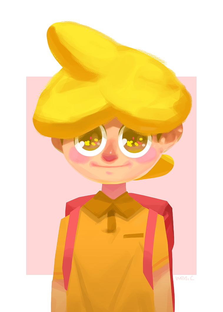 摸鱼各色头发的小盆友