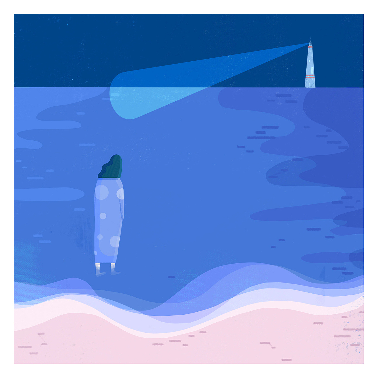 大海 The Sea（图ZMTY0NDc1MTEy） - 创作习作 - 站酷设计师_HelloLynn_原创素材 - 站酷ZCOOL