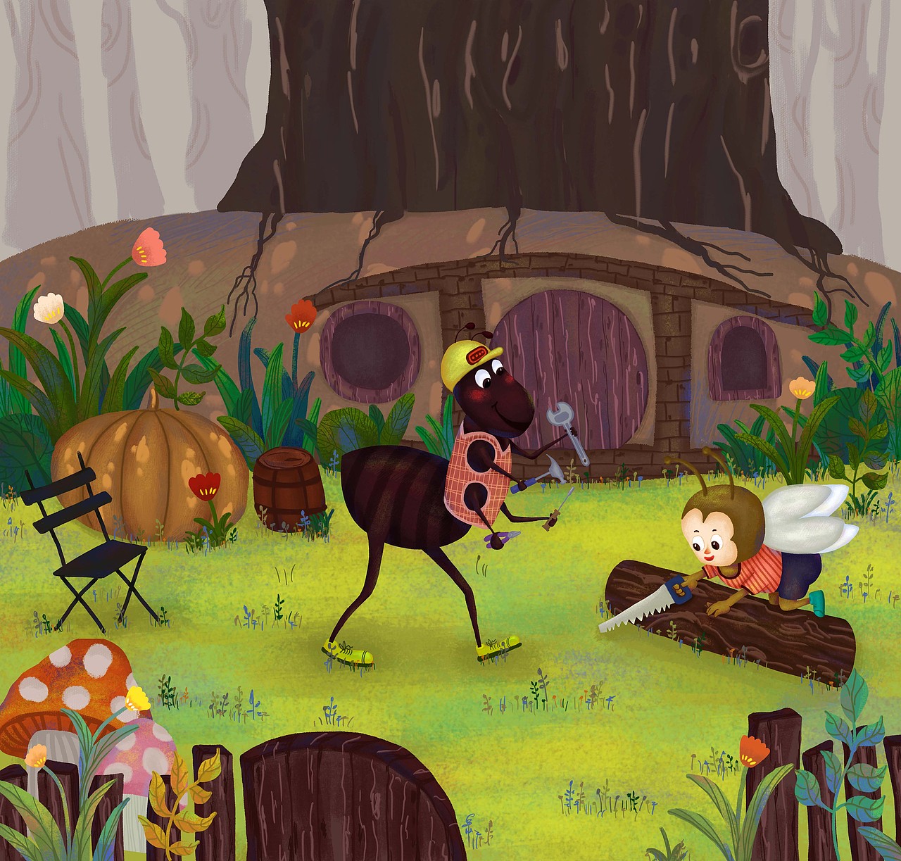 爱劳动的小可爱