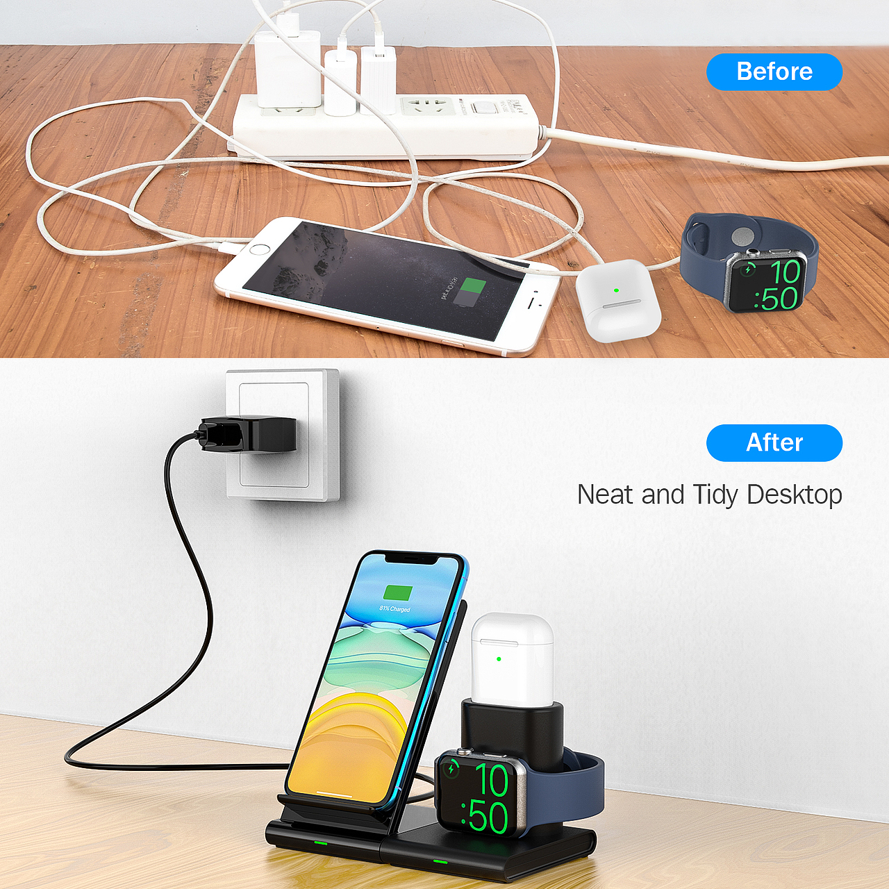 无线充亚马逊图片渲染