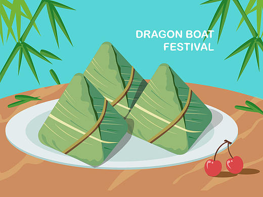 端午节素材手绘