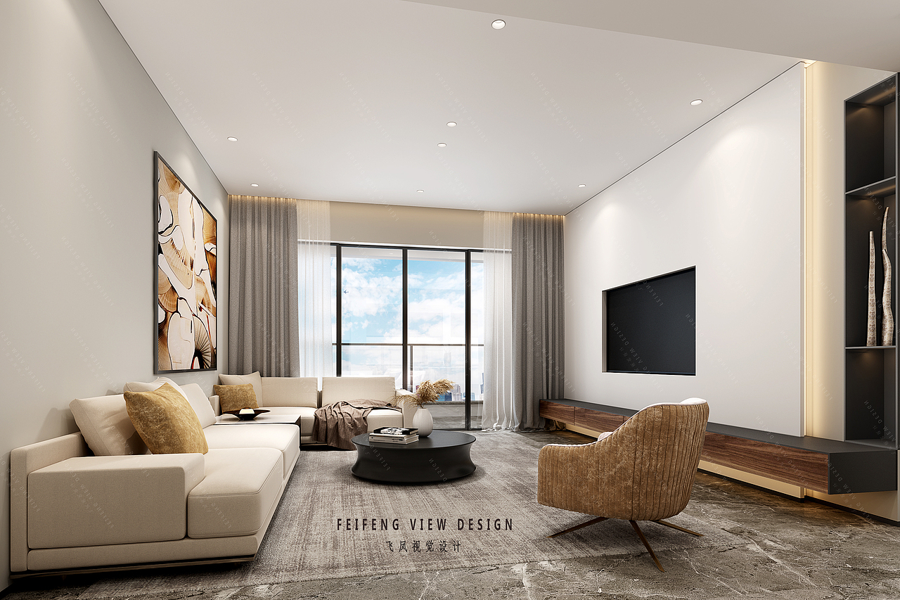 现代家居表现（图ZMTc2MTg3MzQ0） - 家装设计 - 站酷设计师FF飞凤视觉设计原创素材 - 站酷ZCOOL