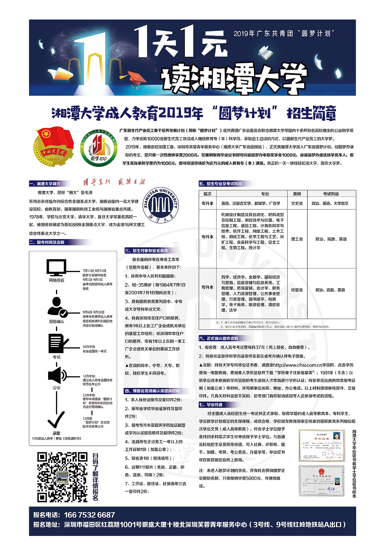 深圳团市委 圆梦计划 学历提升 湘潭大学 专升本（图ZMjUzMDgyMzY4） - 海报 - 站酷设计师xiaoke45365原创素材 - 站酷ZCOOL