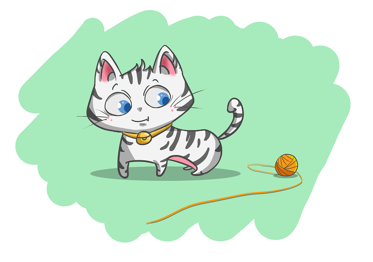    设计了一个猫咪形象