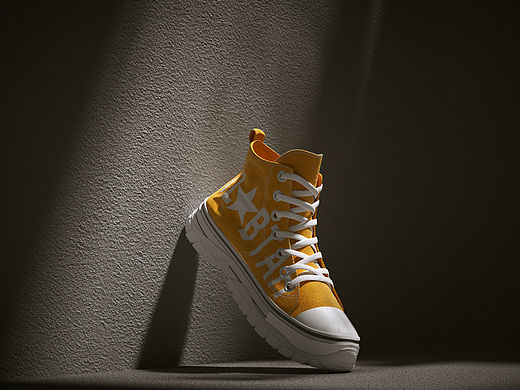 一个鞋子渲染练习