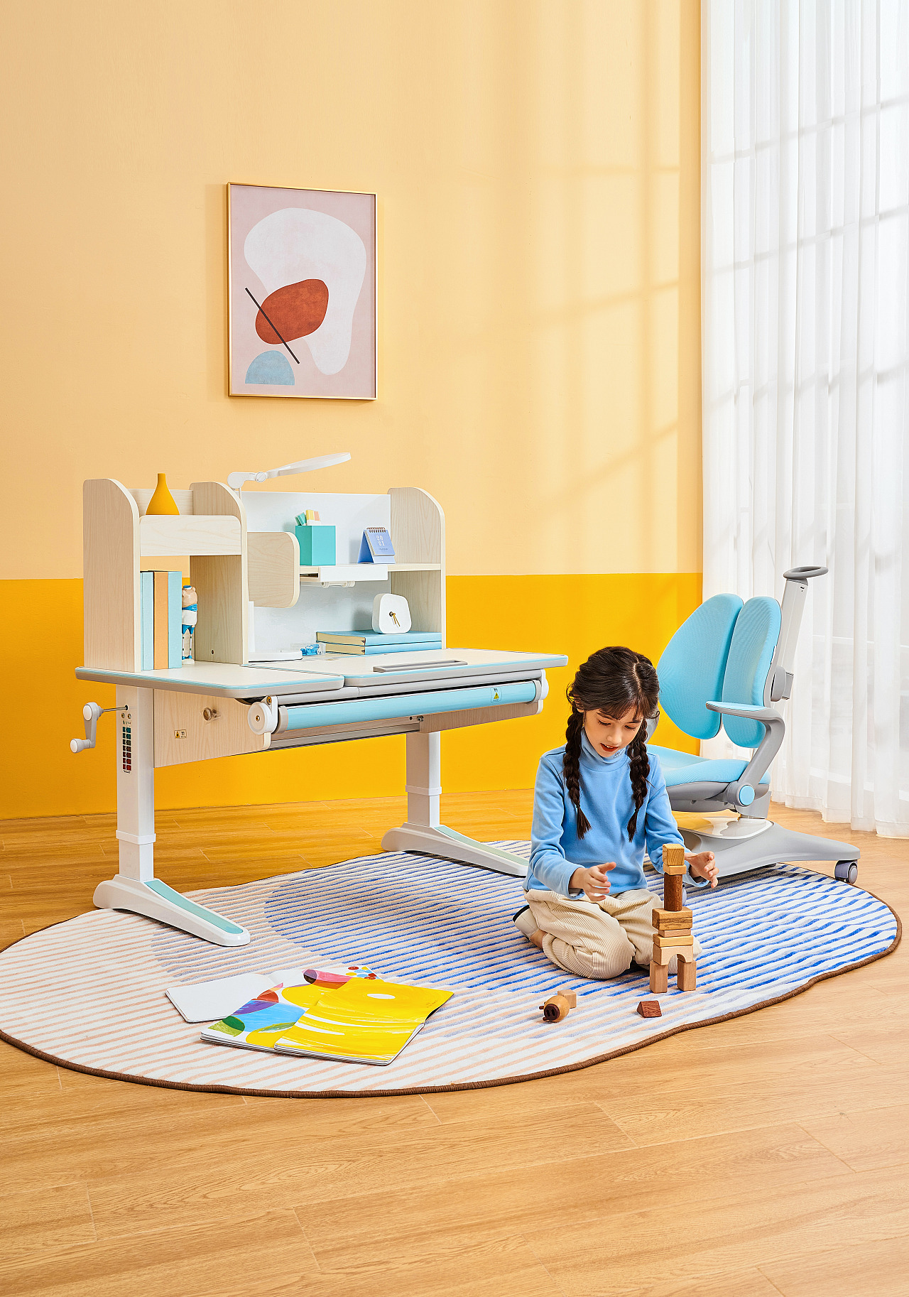 igrow u+ | 儿童学习桌 ✖ 产品摄影（图ZMjM5Njk4NDky） - 产品摄影 - 站酷设计师LULUER原创素材 - 站酷ZCOOL